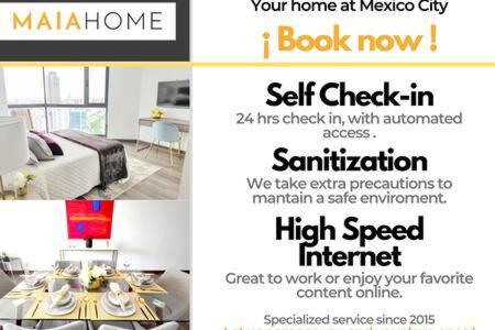 Orozco Maiahome-Polanco 1Br Close To Antara Mexikóváros Kültér fotó